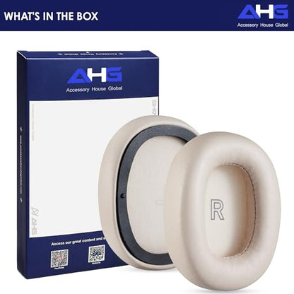 AHG Accessory House Global Upgraded Replacement Beoplay h95 Ear Pads Cushions Compatible with Bang & Olufsen Beoplay H95 Headphones (Gold). Sheepskin Leather/High-Density Foam/Strong Magnet - color: Gold