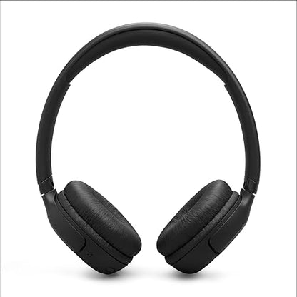 JBL Tune 530BT - Wireless on-Ear Bluetooth 6.0 Headphones with Powerful Pure Bass Sound, 2 beamforming mics for Perfect with Expo Gear Over-Ear Weather-Resistant Protective Hard-Shell - color: Black