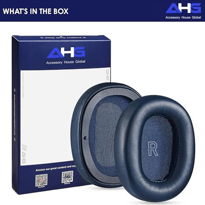 AHG Accessory House Global Upgraded Replacement Beoplay h95 Ear Pads Cushions Compatible with Bang & Olufsen Beoplay H95 Headphones (Blue). Sheepskin Leather/High-Density Foam/Strong Magnet - color: Blue