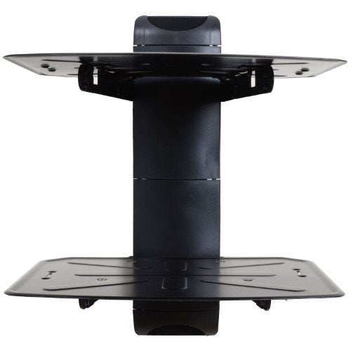 VideoSecu 2 Shelf Component Wall Mount Bracket for DVD/DVR/VCR/Cable Box/DDS Box/Blu-Ray/Game Station/Receiver MDVD04B WP6