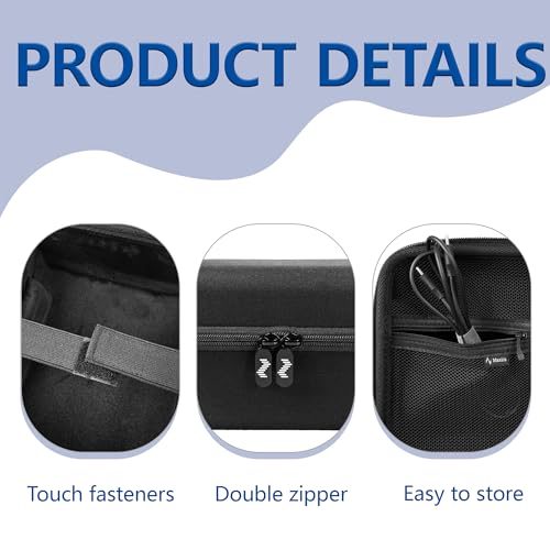 Musiin Audio Interface Case Compatible with Apollo Twin X DUO Gen 2 QUAD | Equipped with Comfort Handle and Adjustable Shoulder Strap Carrying, Suitable for Traveling(Black)