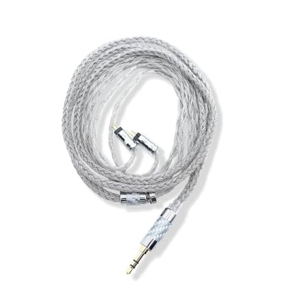 24-Core Silver-Plated IEM Cable with 3.5mm Stereo to 2-Pin - size: 3.5mm-2PIN