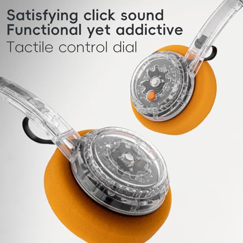 FTVOGUE Wireless Over Ear Headphones, Retro Extendable 6 0 Stereo Audio with Adjustable Ear Cups 20H Playtime Dual Device Pairing for Home Office ABS PC Sponge 1 Pack