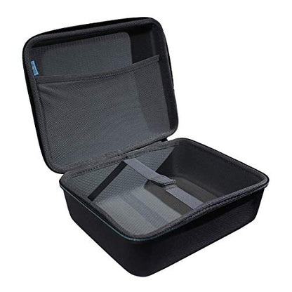 TUDIA Hard Travel Case Compatible with Meta Quest 3S, Quest 3 and Oculus Quest 2, Large Capacity VR Headset Storage Bag for Samsung Gear VR and Oculus Go, Water Resistant EVA Carrying Case - Black