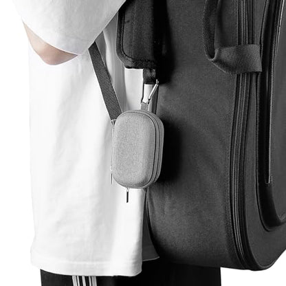 Musiin Compact in-Ear Monitor Earphone Case Compatible with MDREX15AP(Grey) | Compatible YINYOO CCZ Melody,SE215-CL,KZ ZS10 Pro,MEE Audio M6 for Audio Stage and Studio