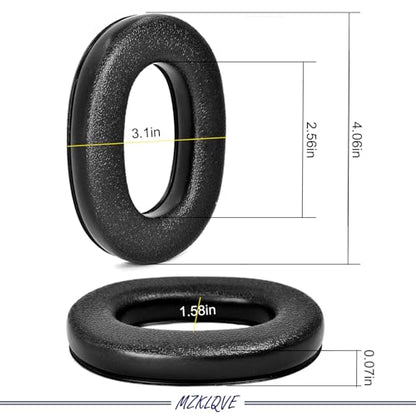 3M-WorkTunes Ear Pads - Replacement Foam Ear Cushion EarPads for 3M WorkTunes(90543, 90544, 90542, 90541,90507) and Peltor Range Guard Connect Hearing Protector (EM042/033/037 Series)
