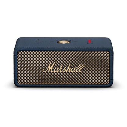 Marshall Emberton III Portable Bluetooth Speaker - Rugged Waterproof/Dust-Proof Design | Loud Stereo Sound, Deep Bass | Compact and Wireless for Travel and Outdoors - Midnight Blue - color: Blue