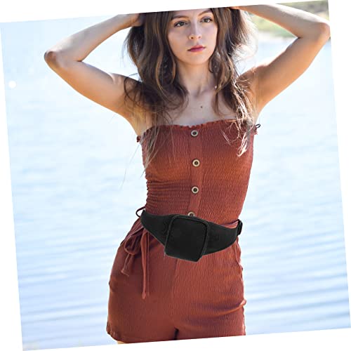 BESPORTBLE Vertical Waist Fitness Microphone Pouch Portable Mic Clip Bag Workout Belt for Wireless Transmitter