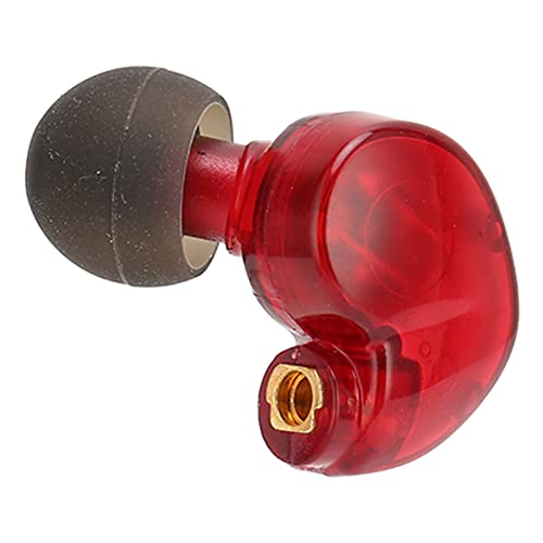 ASHATA Earphone Head Replacement for SE215 SE315 SE535, Pluggable Detachable HiFi Earpiece Head,Sports Earphone Earbud Head, for Interface Cable(Red) - color: Red