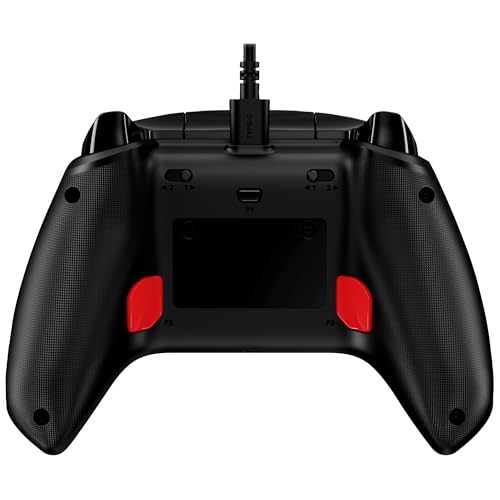 HyperX Clutch Gladiate – Wired Controller for Xbox One, Xbox Series X|S, PC, Officially Licensed by Xbox, Dual Trigger Locks, Programmable Buttons, Dual Rumble Motors - color: Black