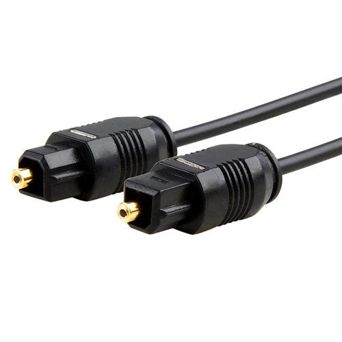 Digital Audio Fiber Optic Toslink Cable SPDIF, 10 Feet (2-Pack) - style: 2-Pack