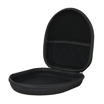 Hermitshell Hard Travel Case for Silensys E7 / PurelySound E7 / MOVSSOU E7 / COWIN E7 / Tapela E7 / Audonia E7 Active Noise Cancelling Bluetooth Headphones (Black) - color: Black