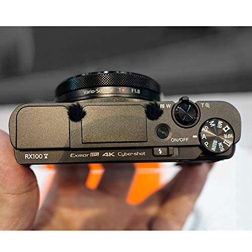 SUNMON Camera Mic Windscreen Windshield Wind Muff for DJI Osmo Action Camera,Sony RX1 RX10 RX100 Digital Compact Cameras Wind Cover (10 Pack) - color: Camera Windscreen 0.4/0.6 CM