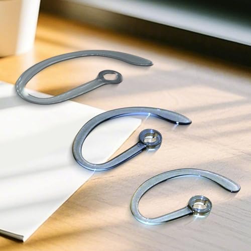 CS540 Eartips Set, Ear Hook Loops, Comfortable Ear Tips Foam Spare Ear Gels Secure Fit for Plantronics CS540 Savi W440 W740 W745 WH500 Headset 9pcs in a Box (S+M+L) - size: S+M+L