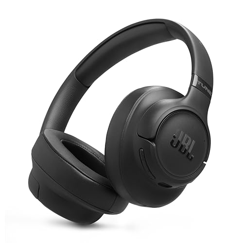 JBL Tune 780NC - Noise Cancelling Headphones - Black | Hi-Res JBL Pure Bass Sound plus Spatial Sound, Adaptive Noise Cancelling with Smart Ambient - color: Black