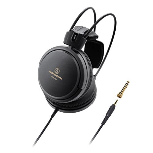 Audio-Technica ATH-A550Z Art Monitor Closed-Back Dynamic Headphones, Black