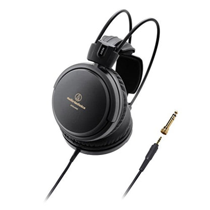 Audio-Technica ATH-A550Z Art Monitor Closed-Back Dynamic Headphones, Black