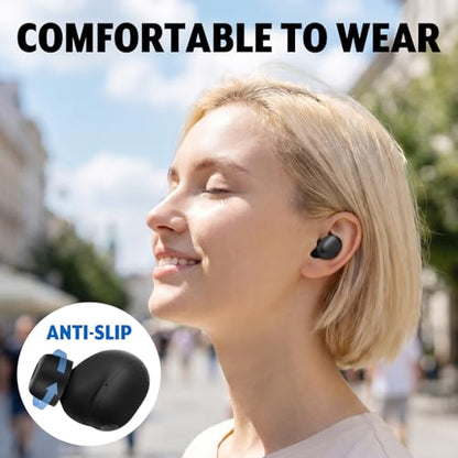 3 Pairs Silicone Ear Tips Compatible with WF-1000XM6 Earbuds with Cleaning Pen kit, Replacement Anti-Slip Silicone Ear Tips with Cleaning Tool for Wireless Earbuds