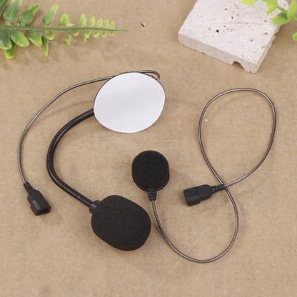 Enhanced Clear Helmets Microphone for Cardo Asmax Reso Intercom Systems | with Noise Cancelling Technology and Silver Plated Wiring Suitable Delivers Clear Audio and Call Quality - color: B