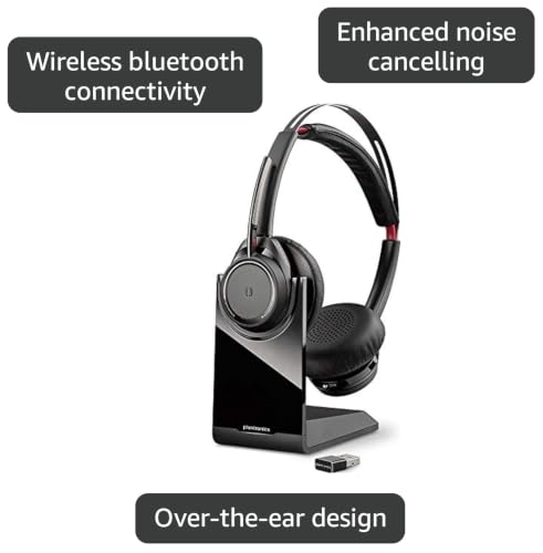 PLANTRONICS 202652-01 - Plantronics Voyager Focus UC B825 Headset - Stereo - Wireless - (Renewed)