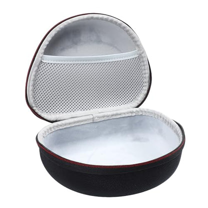 Homoyoyo Hard Headset Carrying Case Portable Protective Storage Box for Over-Ear Headphones with Zipper Suitable for Travel and Daily Use