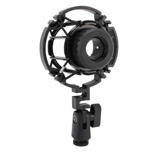 ABS Microphone Shock Mount for C2000 C3000 C4000 C214 C314 C414, Anti Vibration Mic Holder Clip for Studio Recording Boom Arm Stand