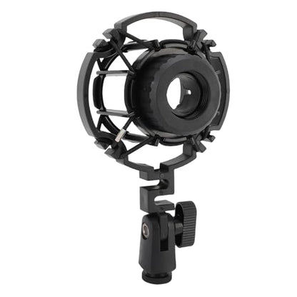 ABS Microphone Shock Mount for C2000 C3000 C4000 C214 C314 C414, Anti Vibration Mic Holder Clip for Studio Recording Boom Arm Stand