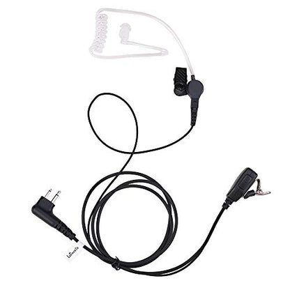 CLS1110 Earpiece,Compatible with Motorola RDM2070D CLS1110 CLS1410 CP185 CP200 CP200D RDU4100 2 Way Radio with Mic PTT Walkie Talkie Security Acoustic Tube Surveillance Headset