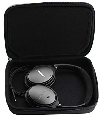 Navitech Black Heavy Duty Rugged Headphone Case Compatible with Sony Wireless WH-1000X M3