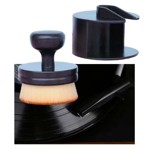 Gentle Brush for Record Player Maintenance, Remover Tool for Record Soft Brush Keyboards Cleaner - style: B