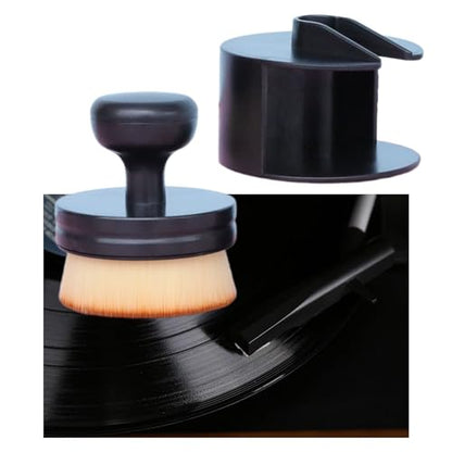 Gentle Brush for Record Player Maintenance, Remover Tool for Record Soft Brush Keyboards Cleaner - style: B