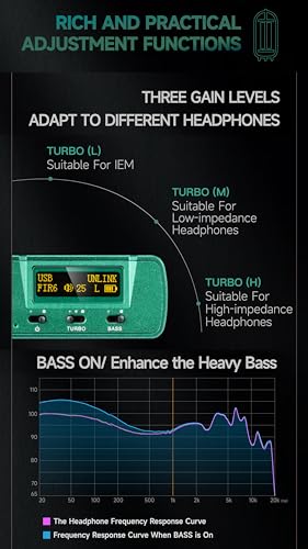 xDuoo XD05 T Portable DAC & Tube Balanced Headphone Amplifier - 1500mW AMP ES9039Q2M MQA DAC DSD512 32Bit/768kHz Bluetooth5.1/USB/Coaxial/Optical/AUX Input