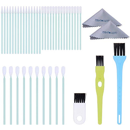 Wisdompro 45 Pcs Cell Phone Cleaning Kit, Cleaning Tool Set for Electronics | USB Charging Port Cleaner, Headphone Jack Brush Tools for iPhones, AirPods, Phones, Earbuds, Tablets, Laptops, Keyboards
