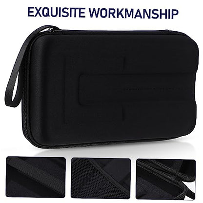 Holibanna Wireless Microphone Storage Case Double Zipper Travel Handle