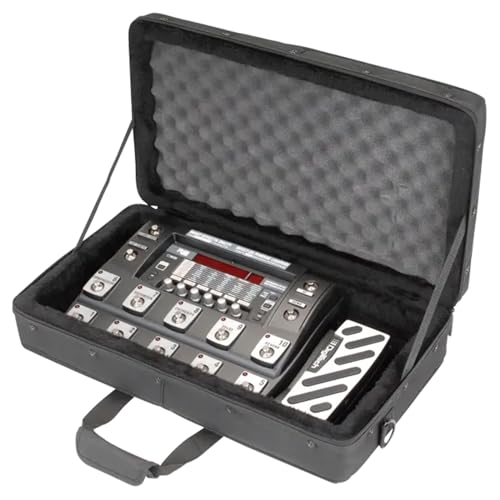 SKB 1SKB-SC2111 Foot Controller Soft Case (1SKBSC2111) | Rigid foam frame holds its shape, plush padded walls, doubles as a pedalboard bag, dual zippers, 21 inch carry strap
