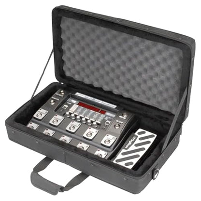 SKB 1SKB-SC2111 Foot Controller Soft Case (1SKBSC2111) | Rigid foam frame holds its shape, plush padded walls, doubles as a pedalboard bag, dual zippers, 21 inch carry strap