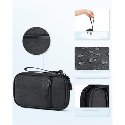 Cable Organizer Bag Electronic Accessories Pouch Charger Storage Case Portable Cord Organizer Travel