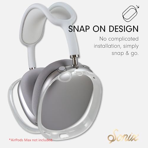 Sonix Protective Case for AirPods Max 2 & 1 | Headphones Cover | Clear - color: Clear