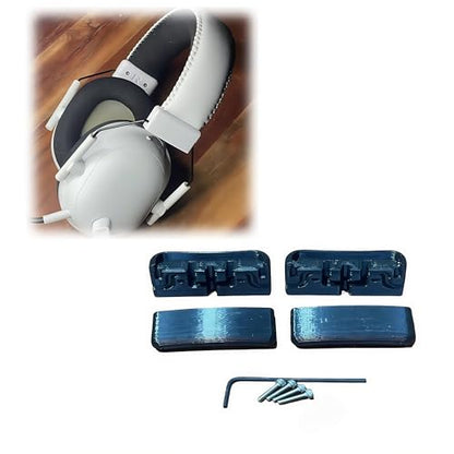 for Razer Blackshark V2 Pro 2023 Hinge Replacement Kit - Compatible with Both Sides, Includes Screws and Wrench (White) - color: White