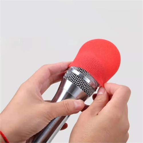 200pcs Disposable Microphone Cover With Thin Dust-proof And Water-resistant Protective Cover(Black) - color: Black