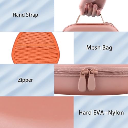 Hard Case for Apple AirPods Max 2/AirPods Max Wireless Headphones - color: Orange Case