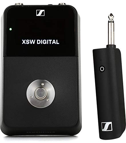 Sennheiser XSW-D PEDALBOARD SET, USB Microphone, 2.4 GHz License Free, Automatic Channel Allocation, Interference Management, Lightweight Plugs, 5 Hour Battery Life - style: Pedal Board Set