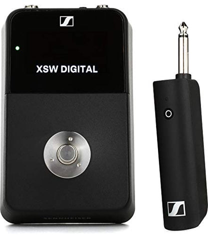 Sennheiser XSW-D PEDALBOARD SET, USB Microphone, 2.4 GHz License Free, Automatic Channel Allocation, Interference Management, Lightweight Plugs, 5 Hour Battery Life - style: Pedal Board Set