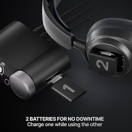 SteelSeries Arctis Nova Pro Omni - Hi-Res Wireless Gaming Headset, 96kHz/24bit, ANC, ClearCast Pro Mic, AI Noise Rejection, Mobile App, Mix 2.4GHz + BT, OmniPlay PC+PlayStation+Xbox - Graphite - color: Graphite - Exclusive