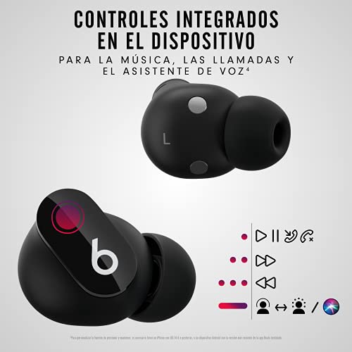 Beats New Studio Buds True Wireless Noise Cancelling Earbuds (Black)
