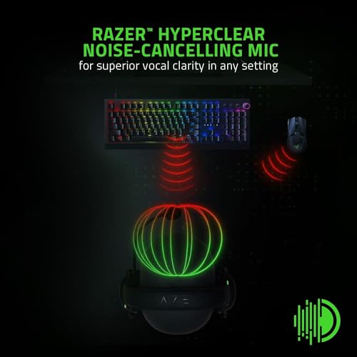 Razer BlackShark V2 X Gaming Headset: 7.1 Surround Sound Capable - 50mm Drivers - Memory Foam Cushion - for PC, PS4, Nintendo Switch - 3.5mm Headphone Jack - Classic Black (Renewed)