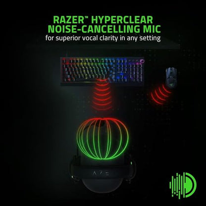Razer BlackShark V2 X Gaming Headset: 7.1 Surround Sound Capable - 50mm Drivers - Memory Foam Cushion - for PC, PS4, Nintendo Switch - 3.5mm Headphone Jack - Classic Black (Renewed)