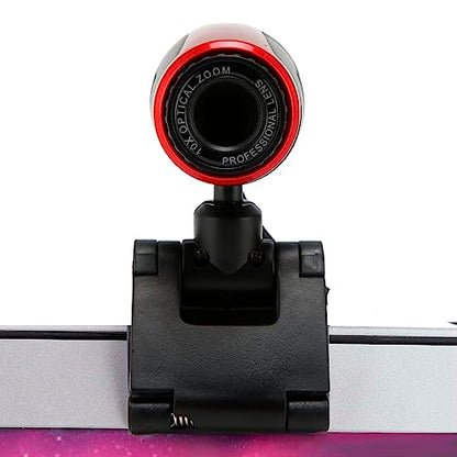 Sonew HD USB2.0 Webcam with 360° Adjustable Angle and Built-in Microphone for PC and Laptop Video Conferencing