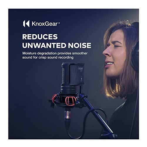 Knox Gear Shock Mount and Pop Filter for Audio-Technica AT2020