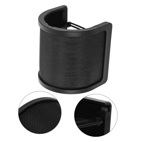 U Shaped Mic Windscreen Shield for Microphone Noise Isolation